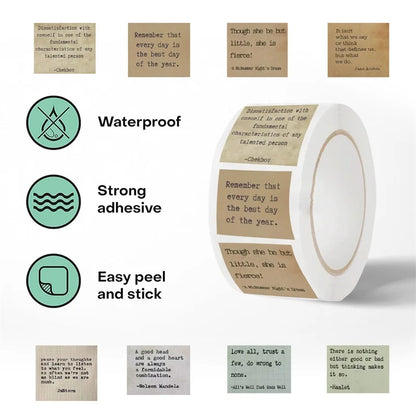 Inspirational Care Package Stickers
