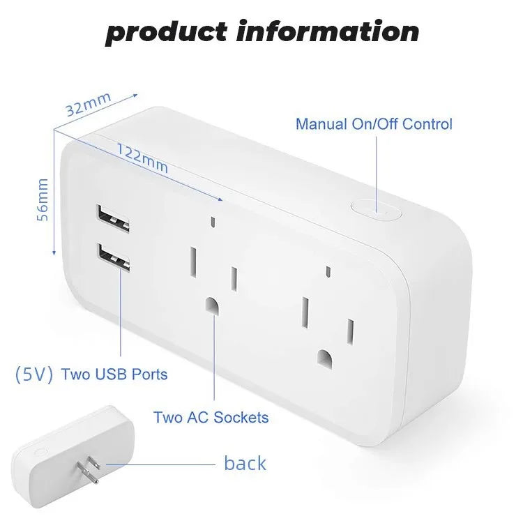 Smart Socket with USB Port