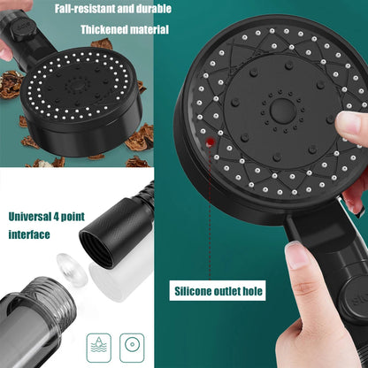 10 Spray Modes Filtered Shower Head