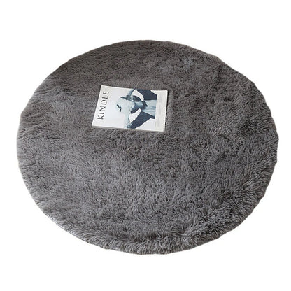 Fluffy Round Rug