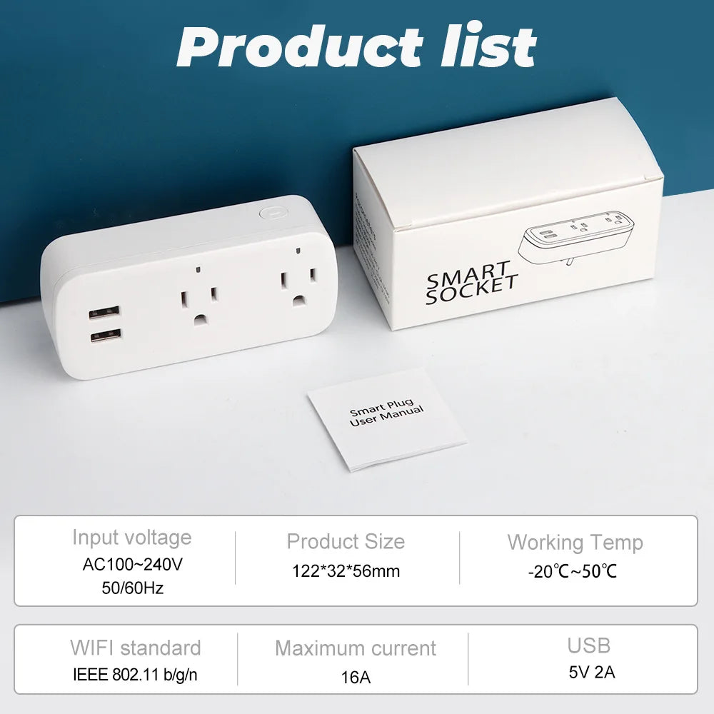 Smart Socket with USB Port