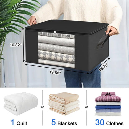 Large Capacity Clothes Storage Bag Organizer