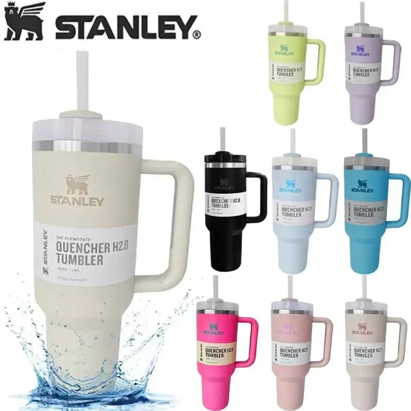 Stanley Thermal Tumbler 40oz Stainless Steel with Handle