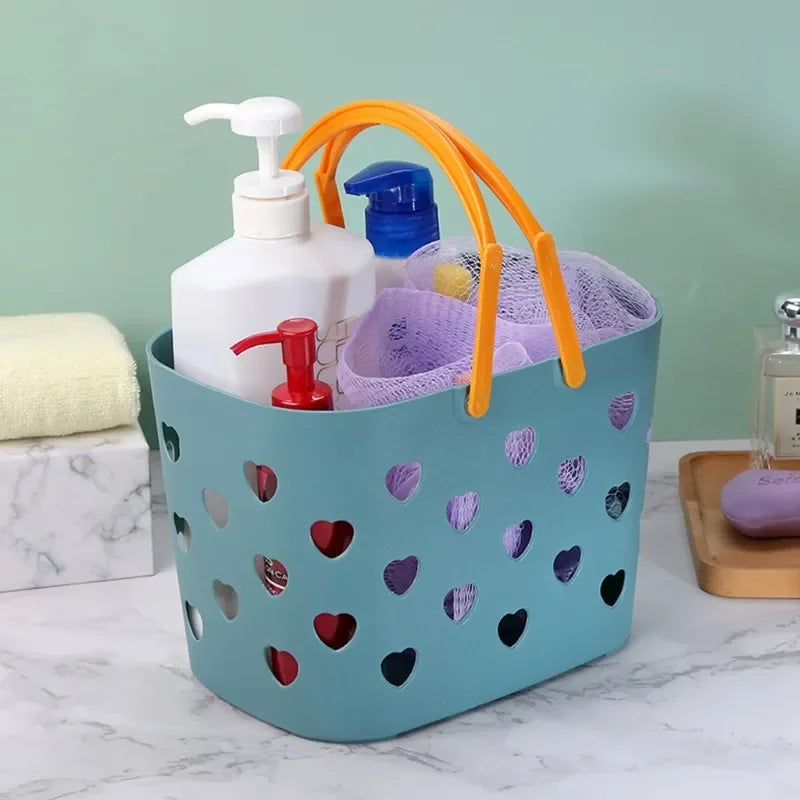 Portable Plastic Shower Tote